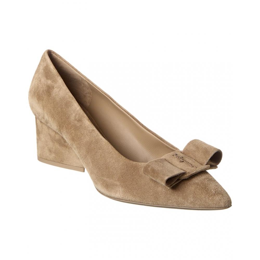 

Замшевые туфли Salvatore Ferragamo Ferragamo Viva 55