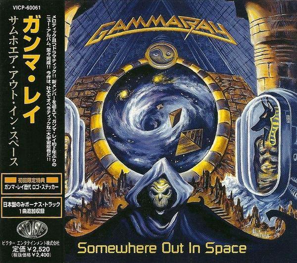 

CD GAMMA RAY - Somewhere Out In Space VICP60061 NOISE 1997 Япония Рок Б/у