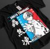 My Hero Academia Shirt Shoto Todoroki Tshirt Deku All Might Top MHA Unisex Tee