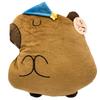 Capybara Sleeping Plush Pillow Cuddly Squish Large Toy