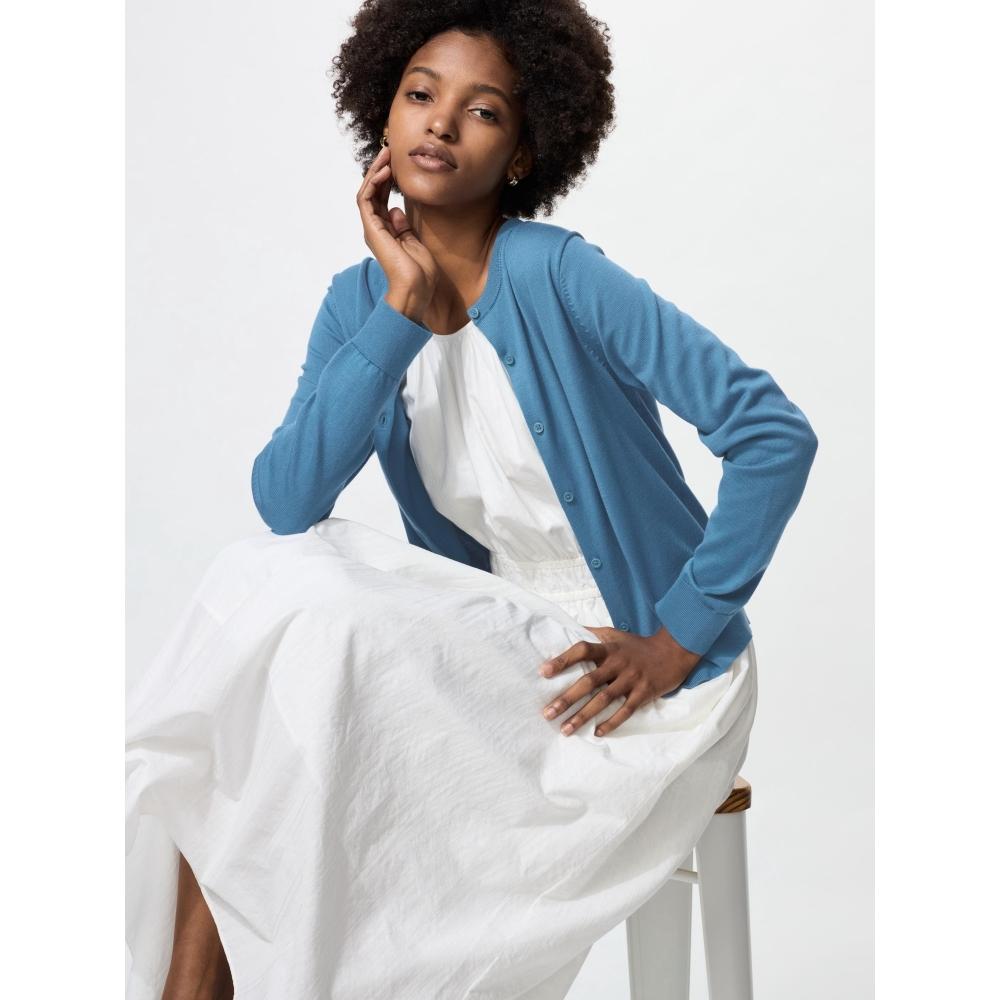 Uniqlo Uv Protection Crew Neck Cardigan  Long Sleeve 