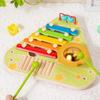 Multi-function Baby Music Table Toys Wooden Musical Instrument Toys for Kids 3 To 6 Years Old Montessori Early Educational Toys