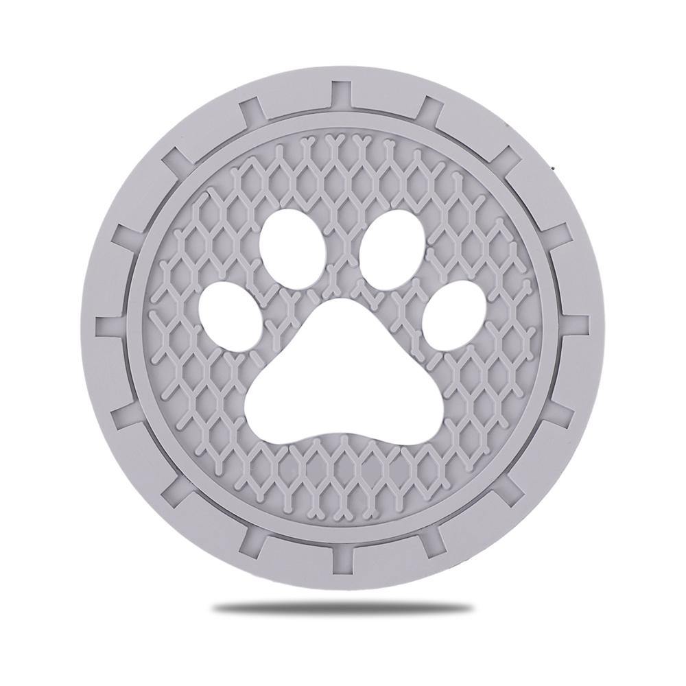 

Автомобильная подставка с двойным ромбовидным углублением для автомобильной чашки с водой, нескользящая подкладка, сотовая теплоизоляция, антиожоговый коврик, коврик для автомобильной двери 1pcs