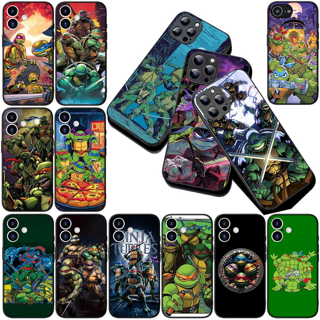 Cover for Apple iPhone 17 16 14 15 Plus Pro Max 16E ProMax + 15Plus 15+ 16+ Phone Case Anime N-Ninja-Comics T-Turtles-Lovely