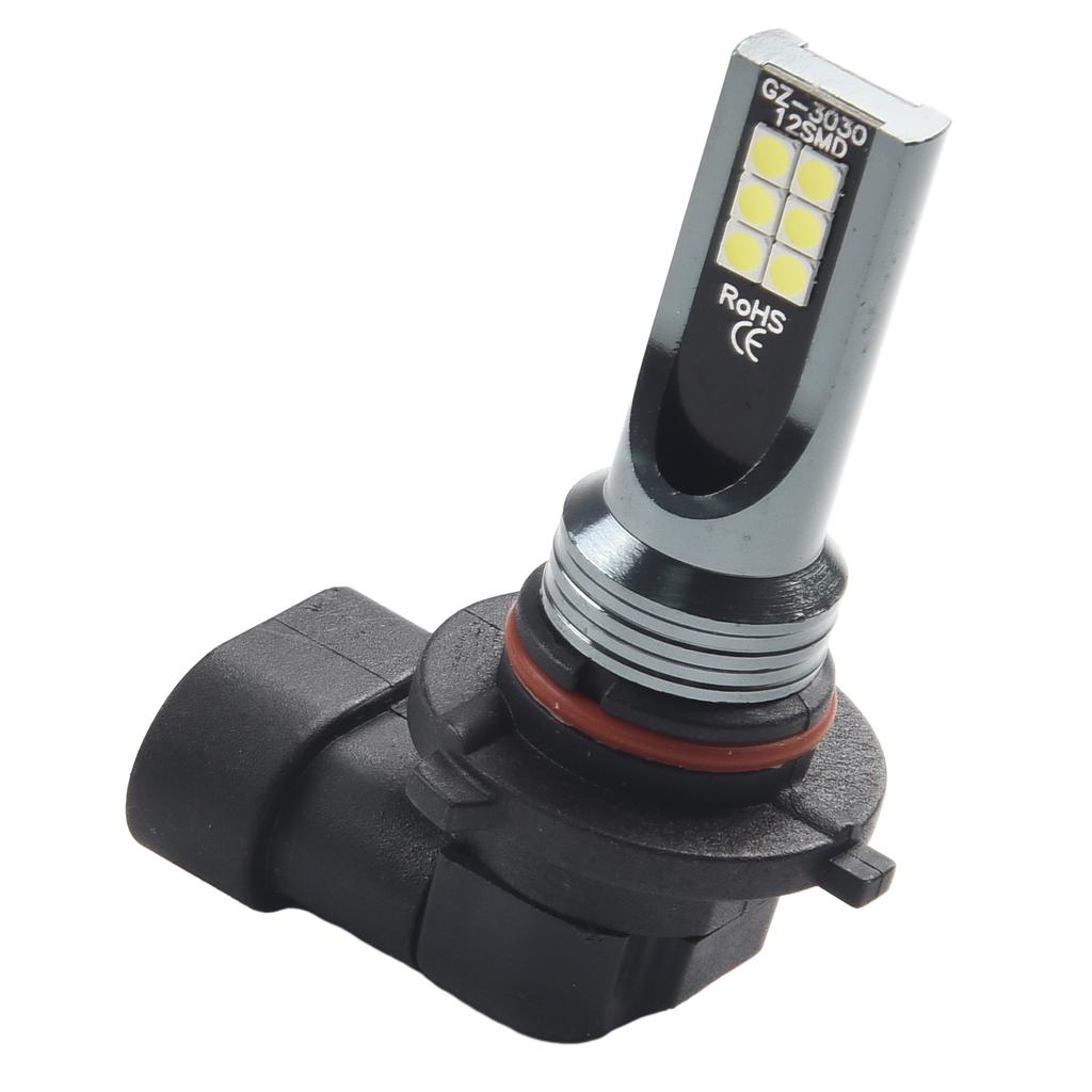 Super Bright 9006HB4 LED Fog Light Bulbs Pure White 6000K Illumination