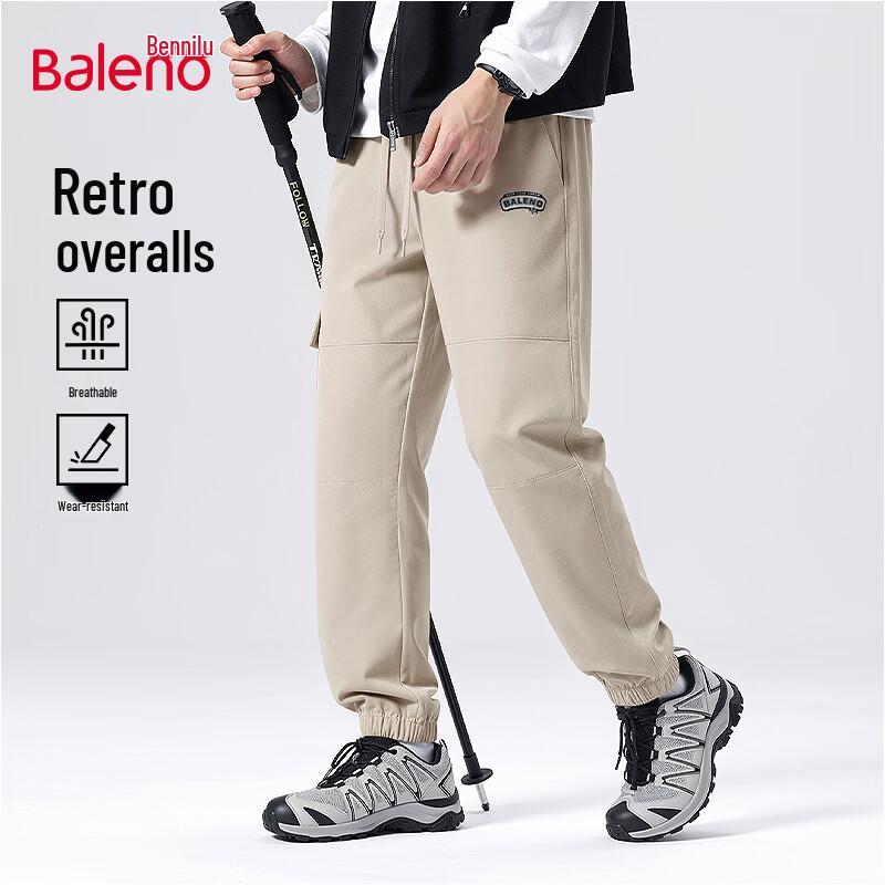 Baleno Men s Retro Style Jogger Cargo Pants M