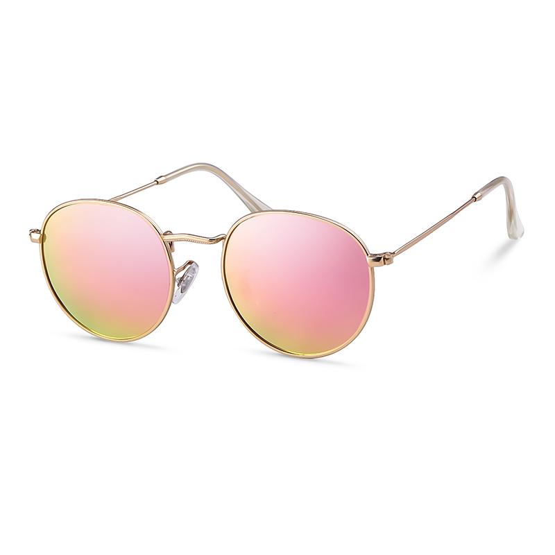 Classic Metal Round Polarized Sunglasses Men Women Brand Design Retro Small G15 Green Sunglasses Driving Shades SZ34Q 130mm