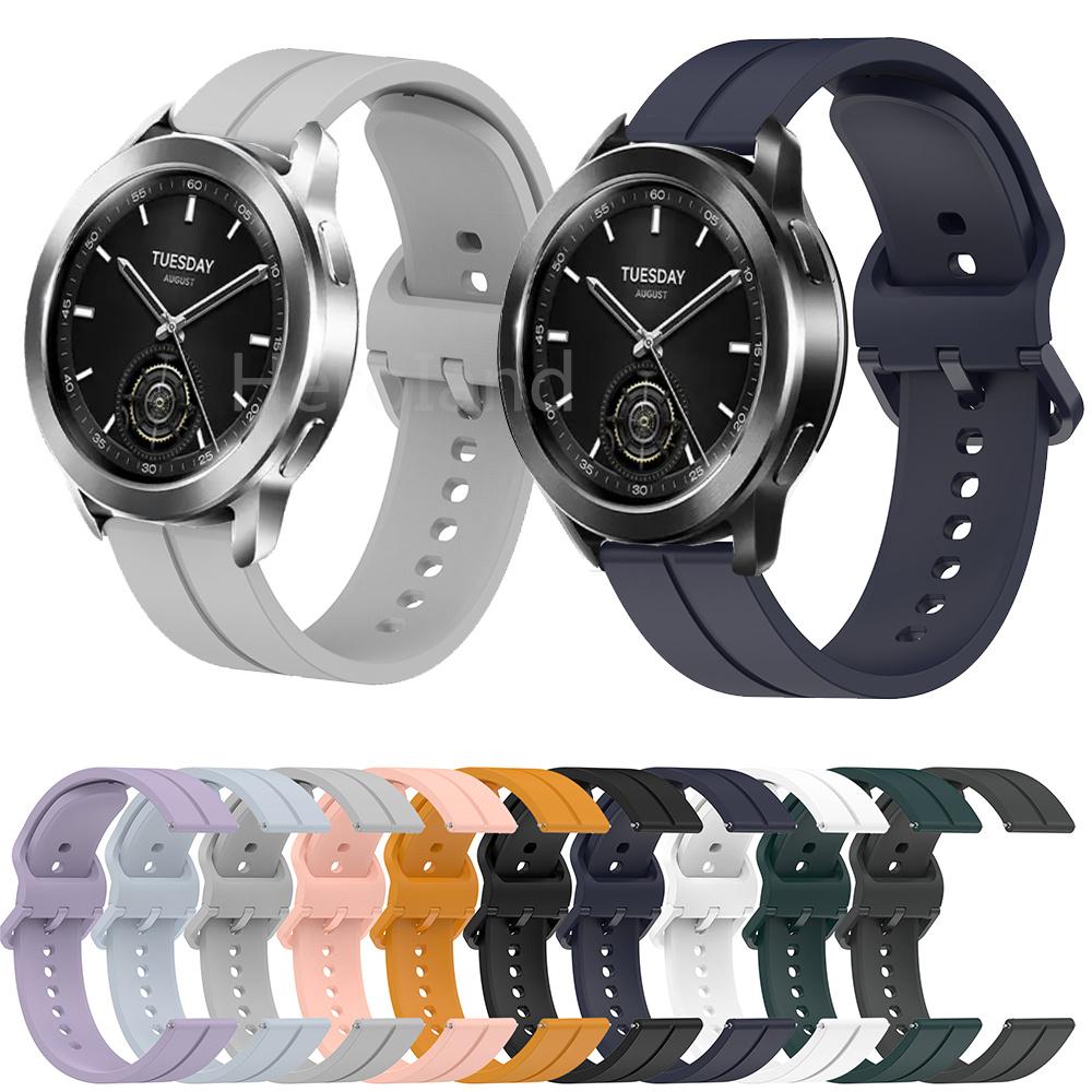 WatchStrap Band For Xiaomi Watch S3 /Mi Watch S1 Active Strap Bracelet Silicone Wristband for Garmin Vivoactive 5 3 Watch Band
