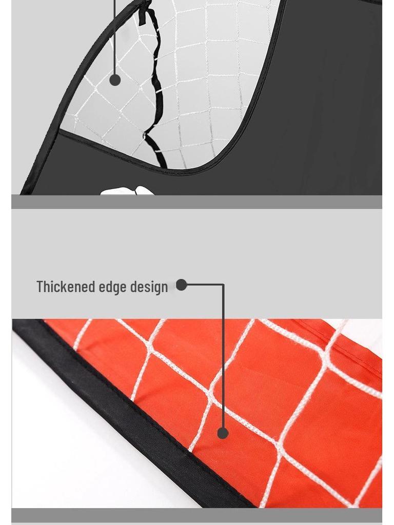 Skladacia detská futbalová bránka: Prenosná, Rýchlo-Otváracia, Vonkajšia Športová Hračka pre Hry Rodič-Dieťa