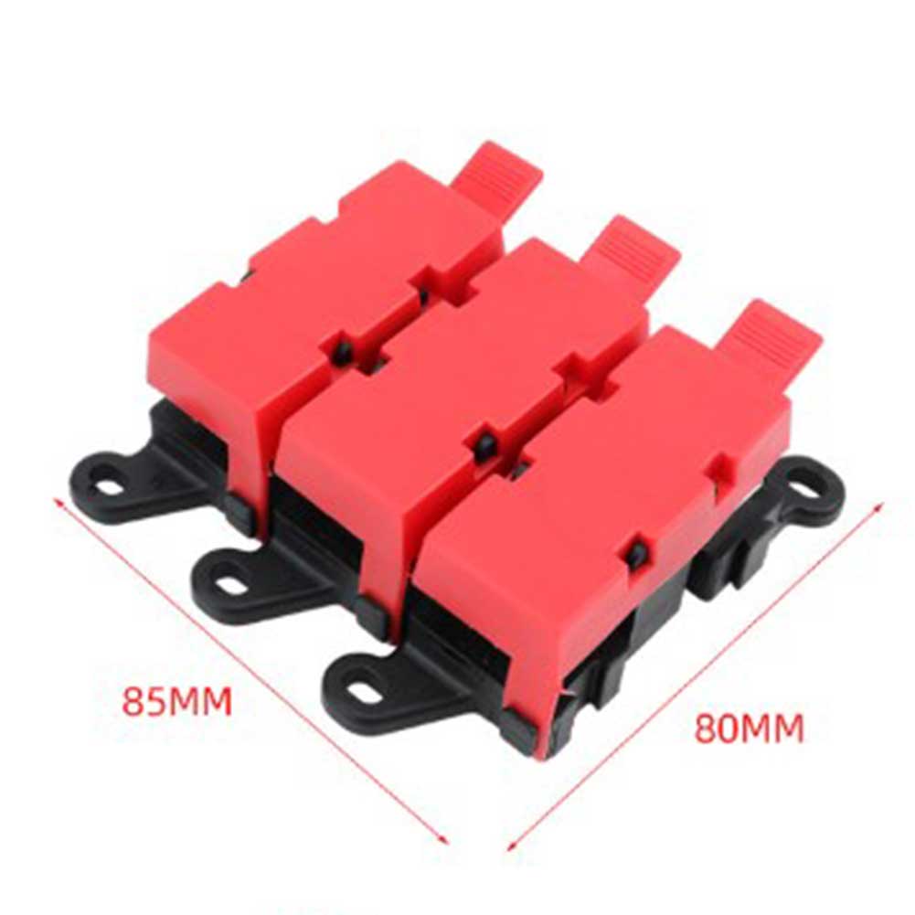 For Automotive Fuse Holder Fork Type Bolt 200A High Current with 1 Inlet 2 Outlets for Marine and Audio Applications