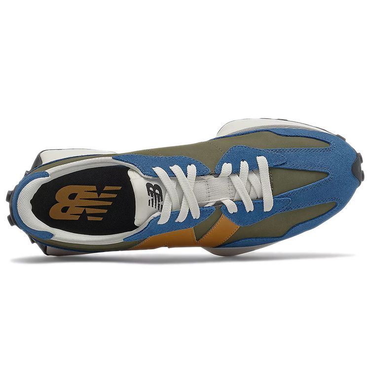 New Balance 327 Oxygen Blue Olive Pantofi pentru bărbați Black MS327LE1