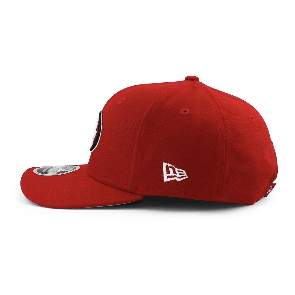 New Era Cap 9SEVENTY Stretch Snapback San Francisco 49ers NFL STRETCH SNAPBACK CAP Red SAN FRANCISCO 49ERS American Football Hat 970SS [Used]