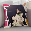 Anime Watamote Game For Cartoon Print Peripheral Pillow Case Cushion Cover Home Decor Birthday Gift Pillowcover