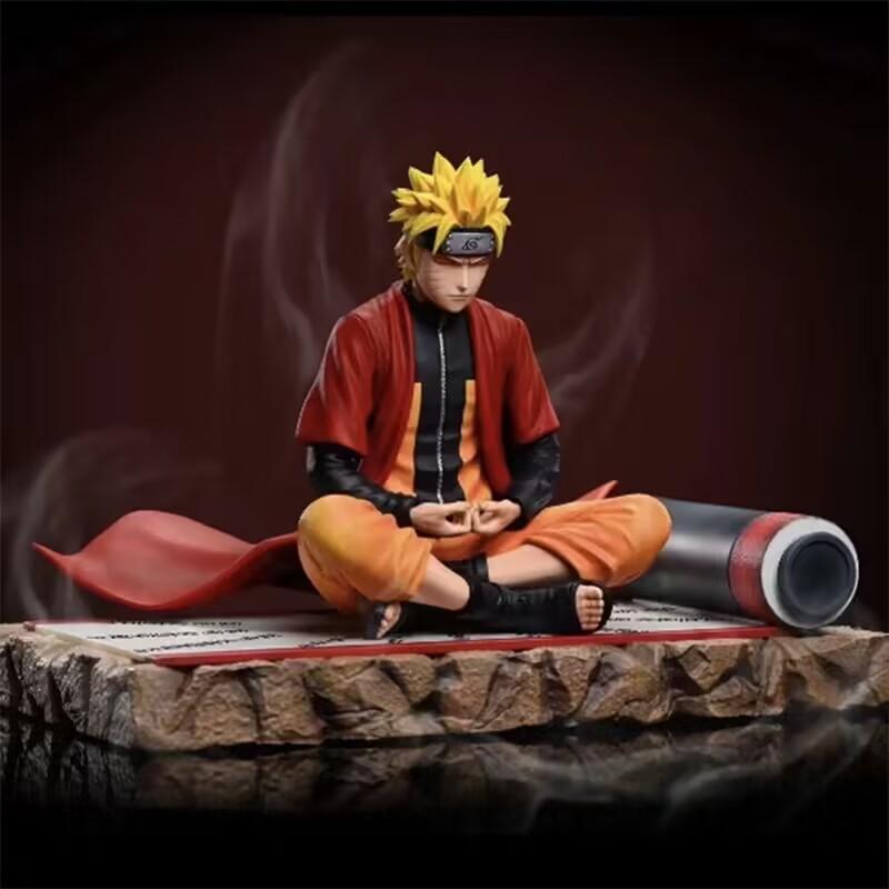 Pre-sale Naruto Figure Meditate Uzumaki Naruto Action Figure Figurine PVC Statue Model Kids Toy Gifts Ornaments Collectibles