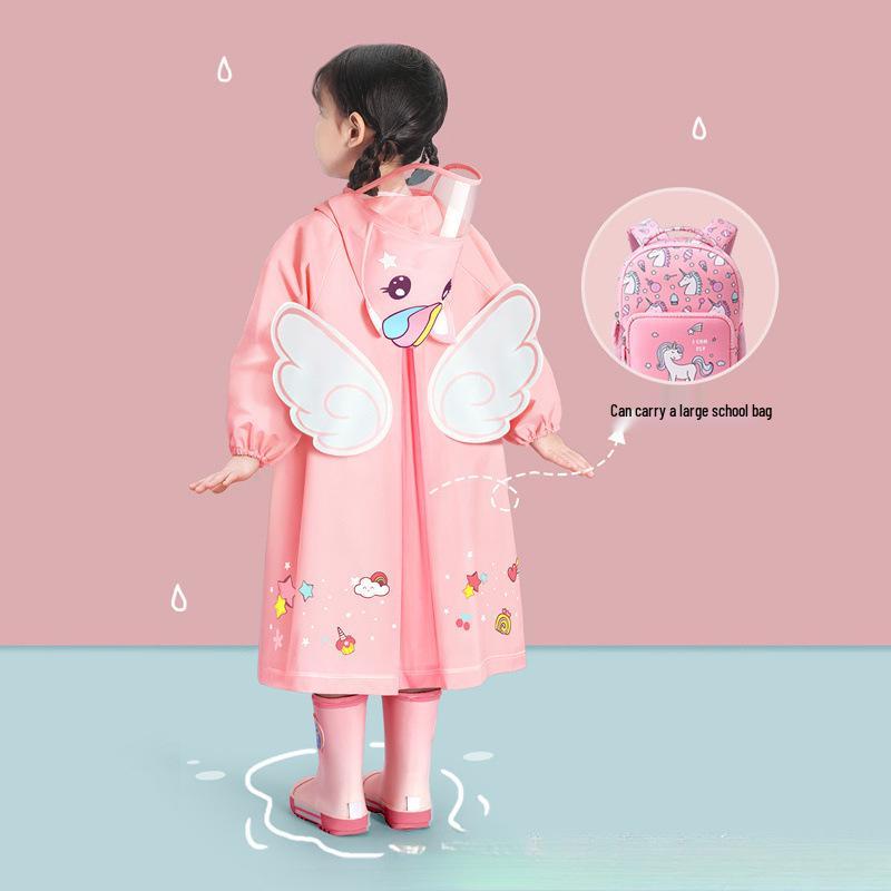 2025 Kids Raincoat: Waterproof Poncho for Boys & Girls In Preschool