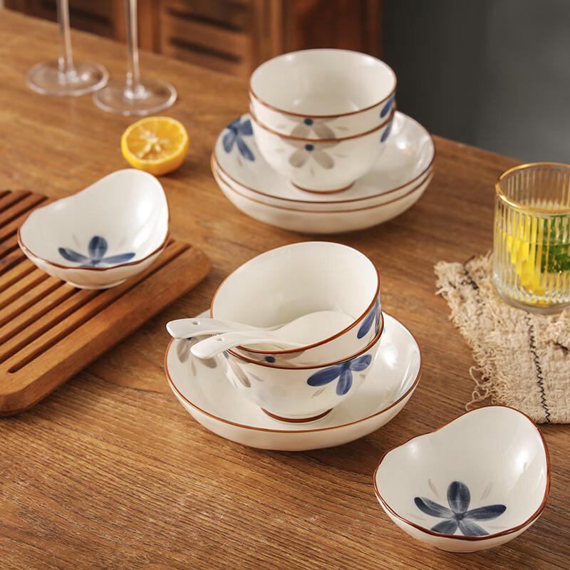 

Hecuanwu Japanese Ceramic Rice Bowl Set