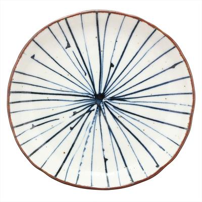 Mino Ware Serving Approximately 16 X 15 Microwave and Dishwasher Tokusa Oval Plate, Plate, Cm, Safe, Pattern, Shape, 133-60402