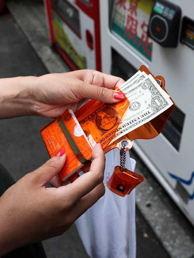 [bpr BEAMS] SALLIES/Minimal Wallet "Pocket Pal" 33030554540 ONE SIZE ORANGE