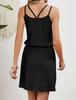 Women Solid Casual Strap Dresses