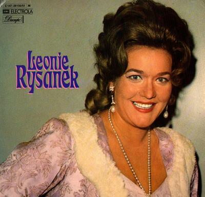 LP Record LEONIE RYSANEK  Das Leonie Rysanek Album 1C14729115051M DACAPO Germany Classical Used