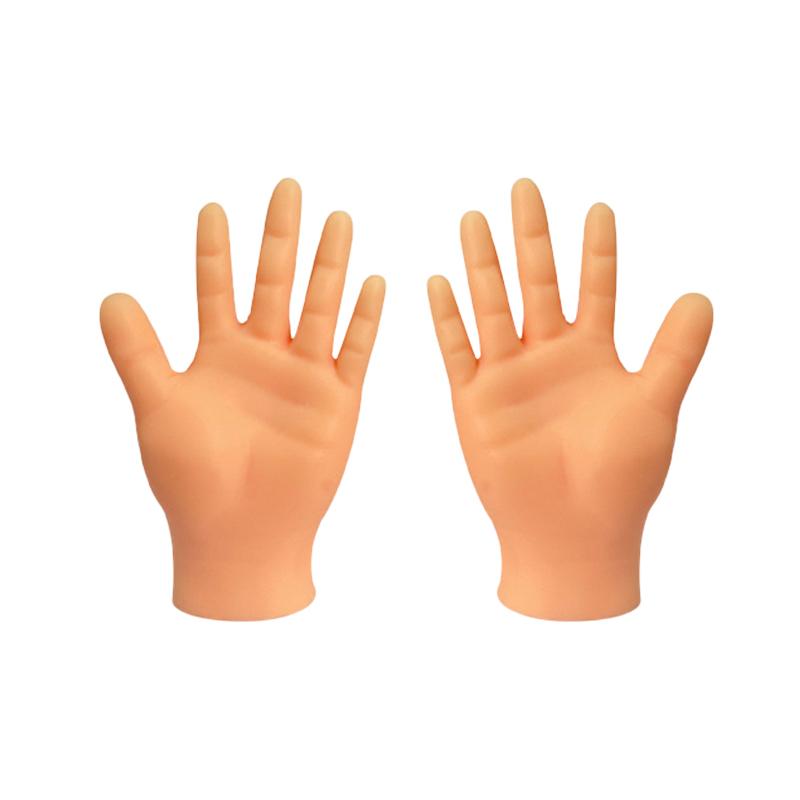 1Set Cat Interactive Funny Gesture Toys Mini Multi-Style Teasing Cat Finger Human Fake Hand Gloves Pet Toys Supplies