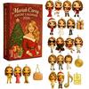 Weihnachts-Countdown-Kalender Mit Adventsboxen Für Feiertagsdekoration Und Geschenke