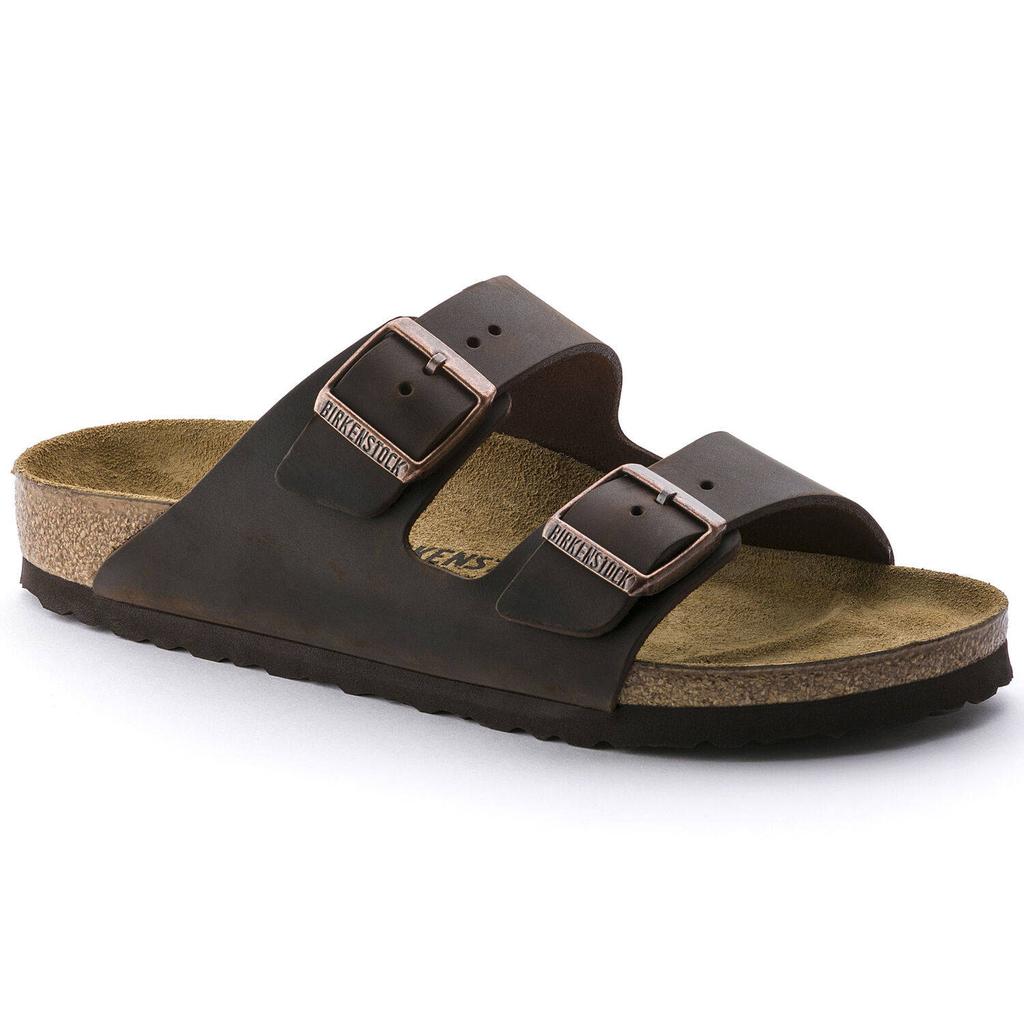 Brown Birkenstock Arizona BS Habana Men's/women's Regular Wide Sandals (0052531)
