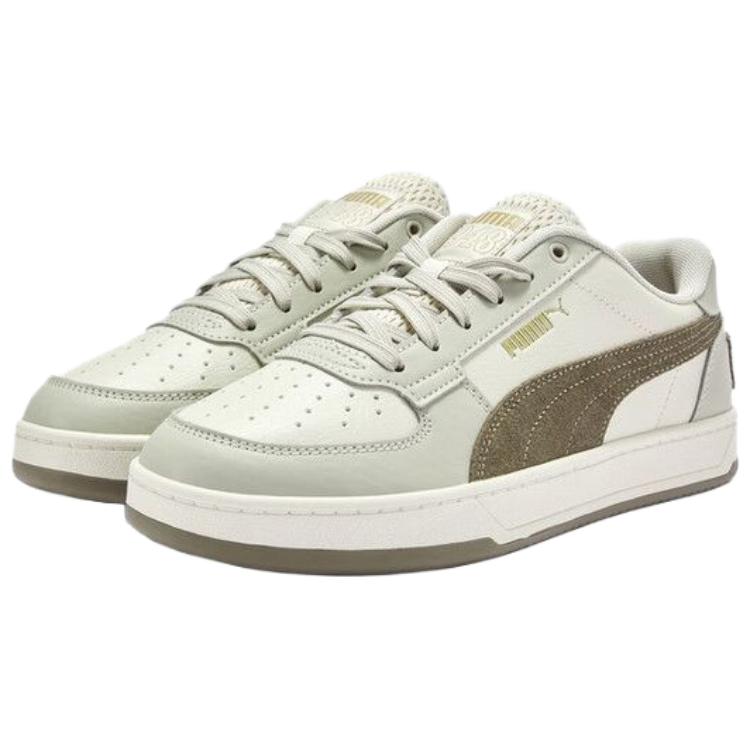 Puma Caven 2.0 Retro Club Unisex White Club Navy Prairie Tan Sneakers 395082-06