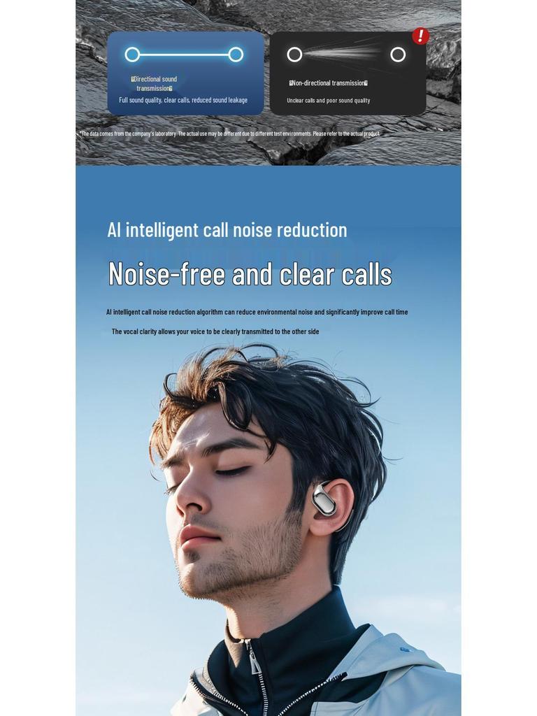 In-Ear/Ear-Hook Bluetooth Earphones 2026: Panoramic Sound Quality, Directional Transmission, Comfort for Long Wear