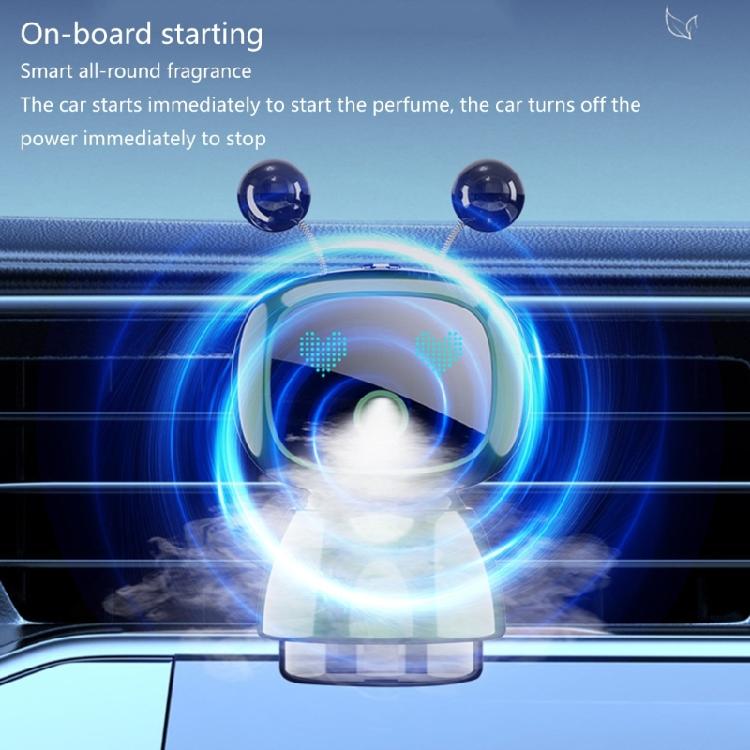 Long Lasting Car Fragrances Diffuser Robot Shape Clip with Adjustment Intensity Vehicle Scent Diffuser Clip for Air Vent