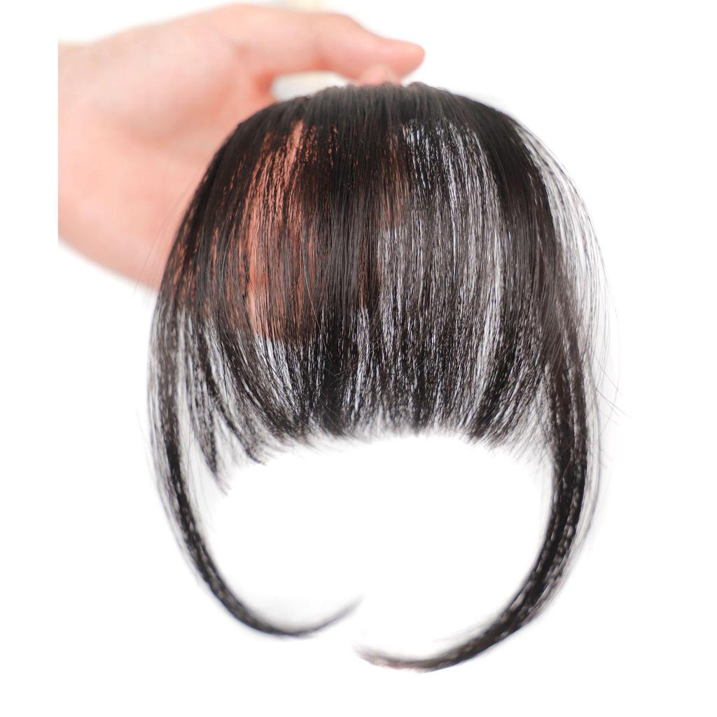 Wig Mini Air Bangs Piece for Women - Realistic Hair Bangs