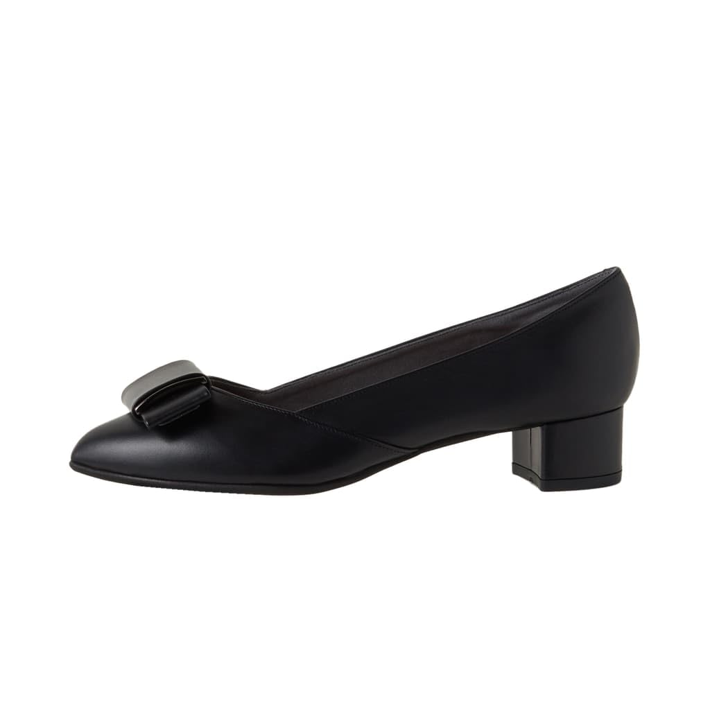 

Туфли-лодочки на низком каблуке Diana Wellfit, Сделано в Японии, Черный, Размер 21.5см, 116215600007