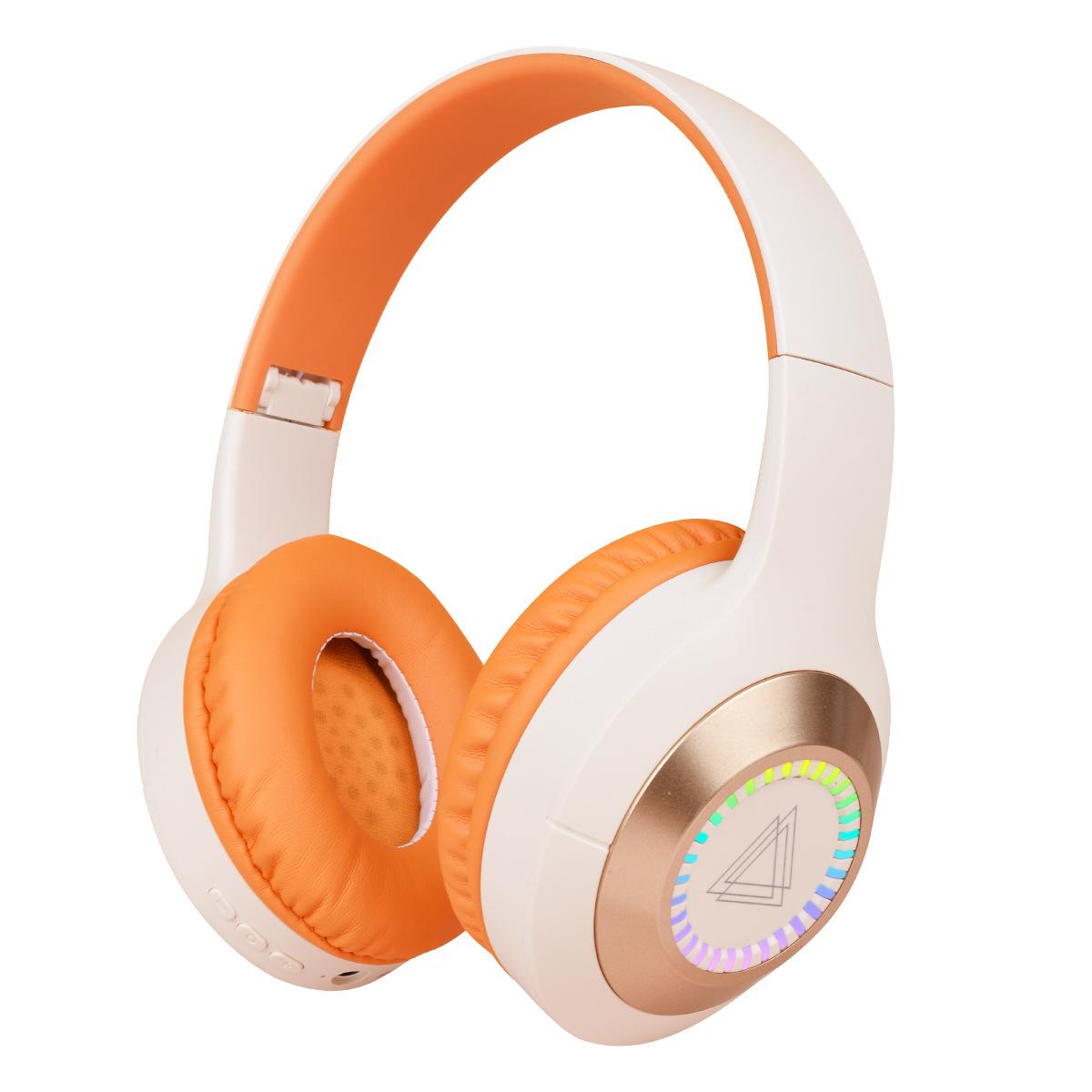 

Нова бездротова Bluetooth-гарнітура M10, гарнітура з шумозаглушенням, універсальна ігрова гарнітура, модна гарнітура помаранчевий