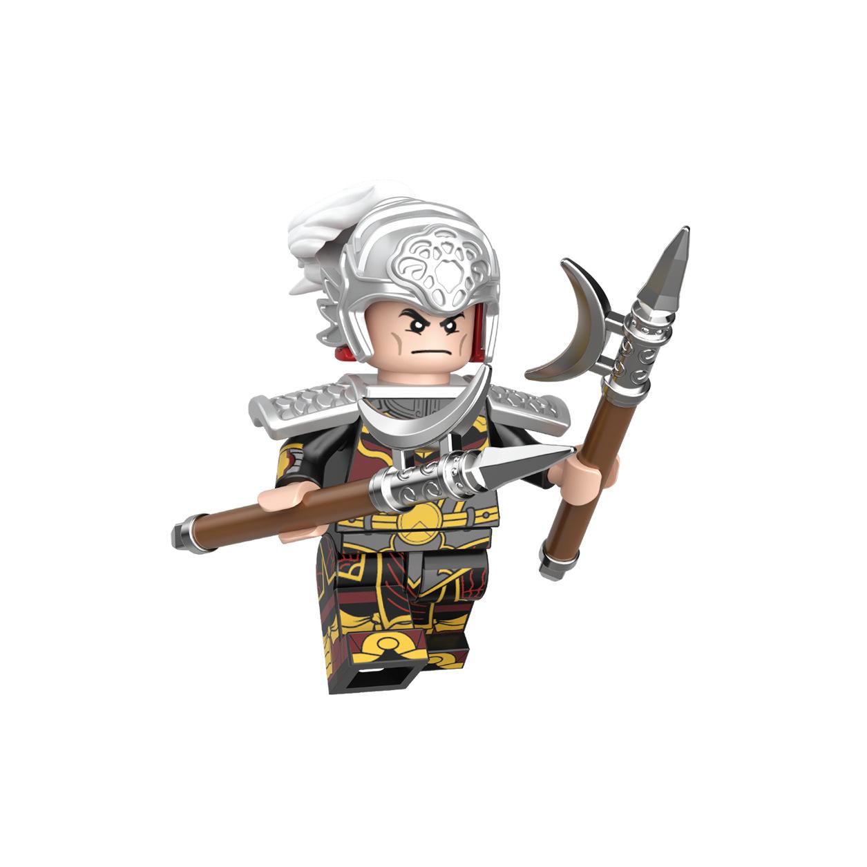 

Троецарствие перо Чжао Юнь пять тигров общий конный боевой конь красный кролик строительные блоки детские игрушки