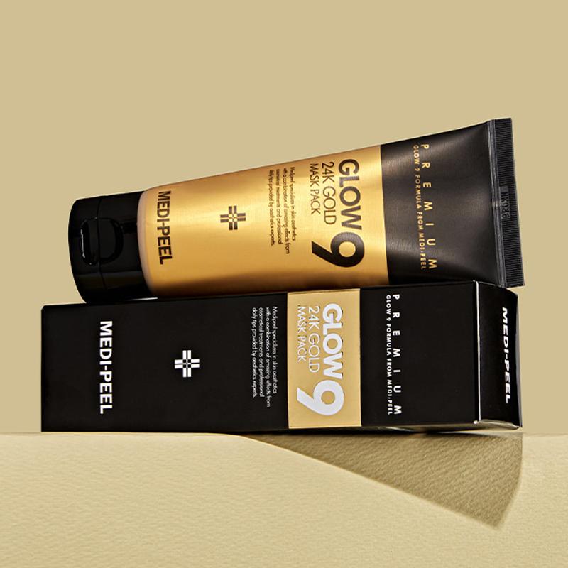 MEDI-PEEL Zestaw masek Glow 9 24K Gold 100ml