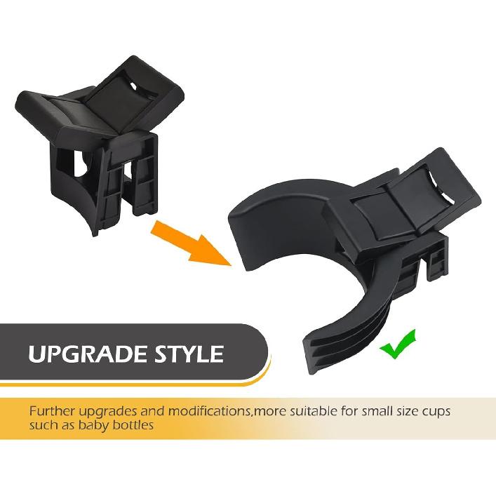 Cup Holder ert Divider, Car Console Cup Holder ert Compatible with Toyota Highlander 2014-, Console Cup Holder Divider Replaces 55618-0E200-C0