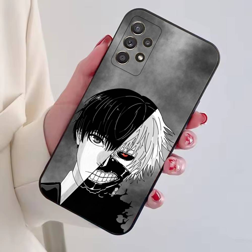 Tokyo G-Ghoul Kaneki Ken Anime Phone Case Black Silicone Soft For Samsung S25,S24,S21,S22,S23,S30,Ultra,S20,Plus,Fe,Lite