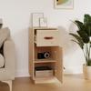 Sideboard 34x40x75 Cm Solid Pine Wood