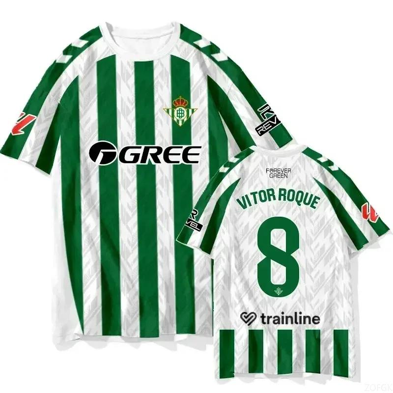 Nueva Camiseta de Entrenamiento de Fútbol de Verano Camisas Jugador Camiseta de Fútbol Adultos Niños Ropa Deportiva Tops de Secado Rápido Camisetas Casuales Y2K