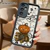Phone case: 2D flat, suitable for Samsung Galaxy A34 A35 M05 M06 S20 S22 S21 FE Plus 5G protective case, pumpkin doll, perfect Christmas and Halloween