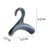 1pcs Wardrobe Bag Hanger Arch with Portable Bag Hanger Tie Scarf Buckle Multipurpose Wardrobe Storage Rack Can Bear 15KG