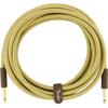Fender Shield Cable Deluxe Series Instrument Cable, Straight/Straight, 15', Tweed 08