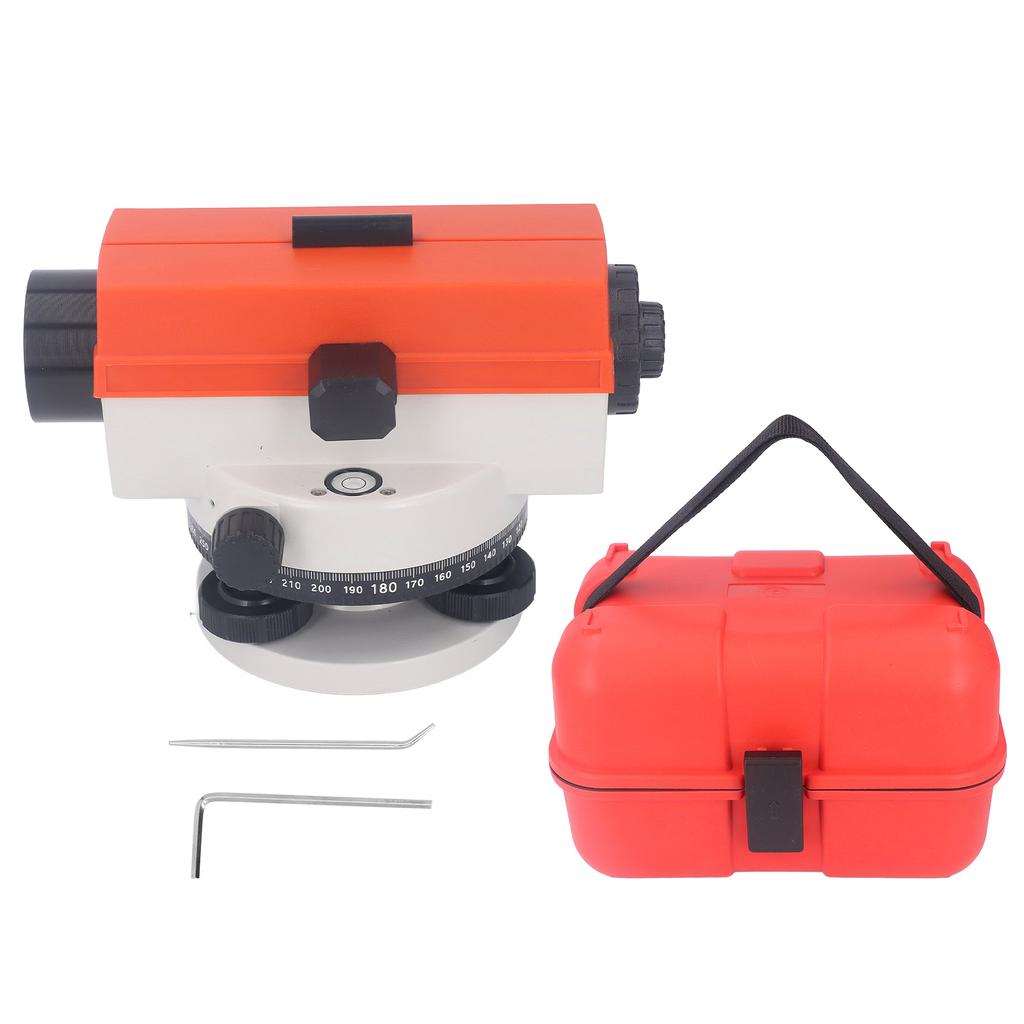Automatic Level Tool 32X High Accuracy Leveler Optical Transit Survey Auto Level Gauge Measure Meter Machine