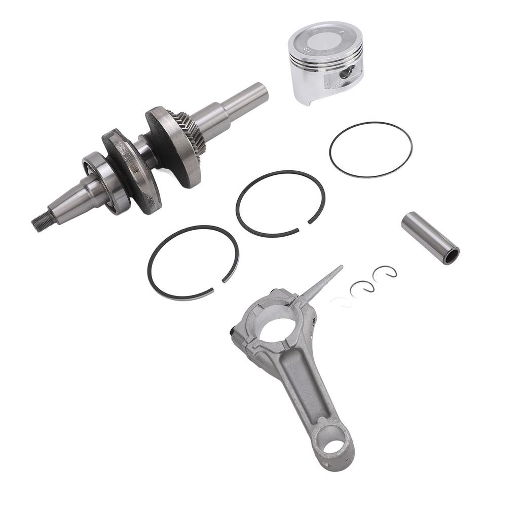 Engine Piston Connecting Rod Kit Metal Crankshaft Piston Pins Rods Set Wear Resistant for GX390 13 HP Engine