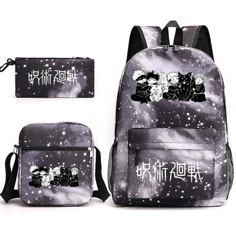 Anime Jujutsu Kaisen Printed School Backpack