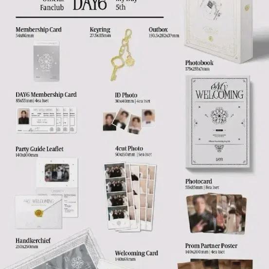 DAY6 5th Kit Sealed Full Set Sell