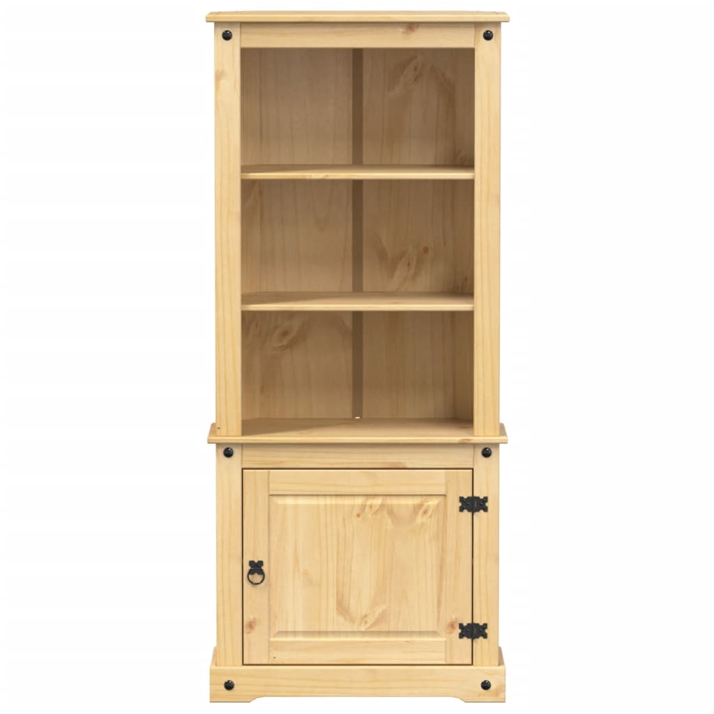 Highboard Corona 74x38x170 Cm Solid Pine Wood
