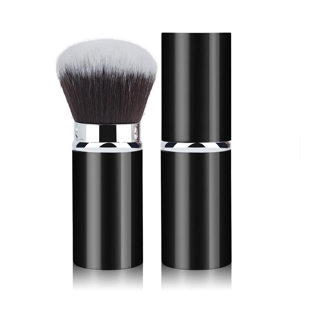 New Portable Retractable Makeup Brush - Multifunctional Blush & Powder Tool