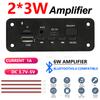 2x3W Mini Stereo Audio Amplifier Board with PBC Case DC 3.7-5V for FiiO Ampero II DIY Speaker Portable Power Bank Mobile Phone