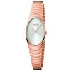 Waltz Series Watch Quartz Movement Stainless Steel Strap 33mm Silver Dial Women's Watch 30 Meters Waterproof K8A23646